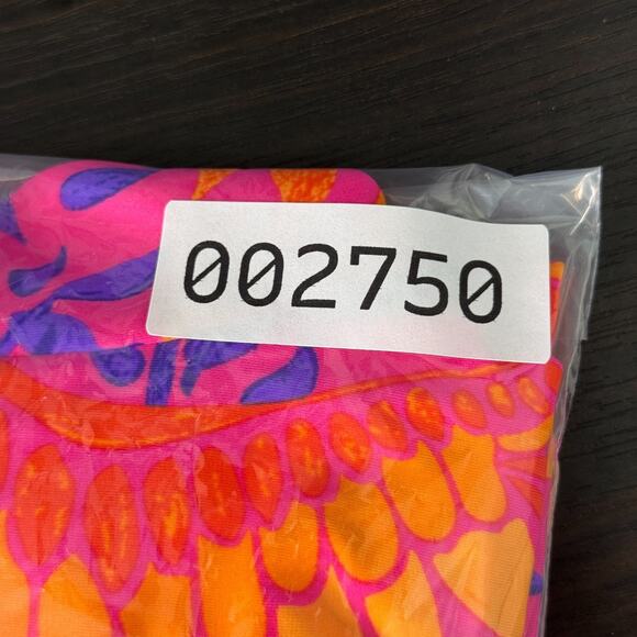 Jude Connally Dress Womens Small Floral Bird Print Midi Jude Cloth Resort Artsy - Picture 11 of 11